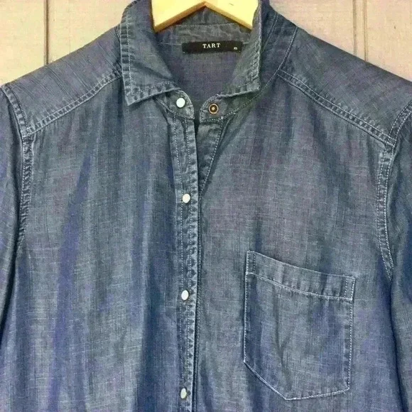 Tart  Dark Chambray Dress - Picture 4 of 7